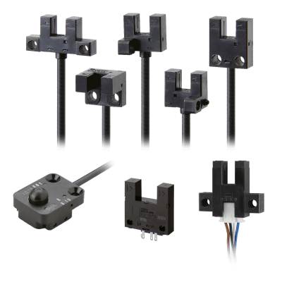 OMRON EE-SX673 | Photo micro sensor, slot type,  Close-mounting, L-ON/D-ON selectable, NPN, connecto ...