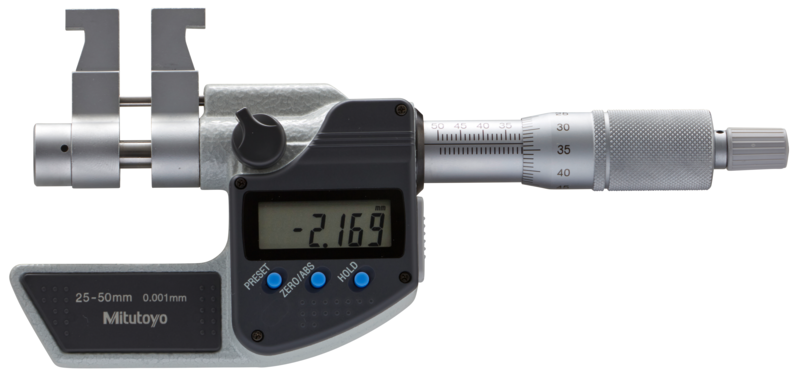 Mitutoyo 345-351-30 Digimatic Inside Caliper Micrometer, Range 1 - 2