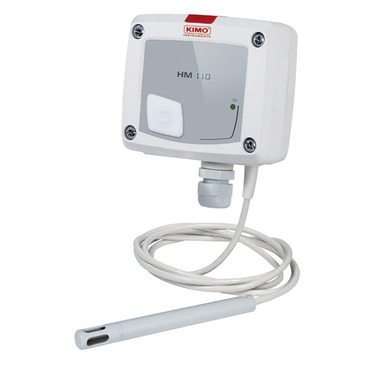 Humidity transmitter, Measuring range from 5 to 95% RH