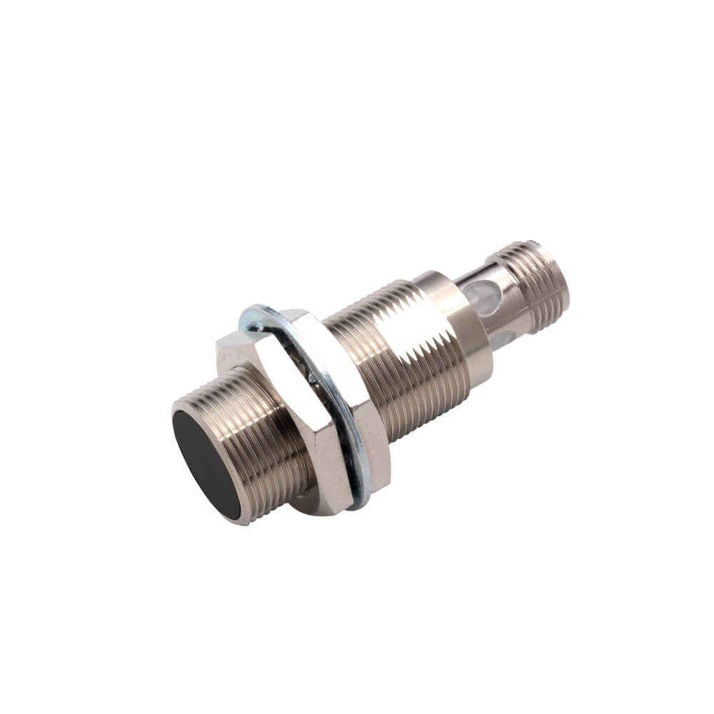 OMRON E2E-X8B3D18-M1 | Proximity sensor, inductive, nickel-brass, short body, M18, shielded, 8 mm, D ...