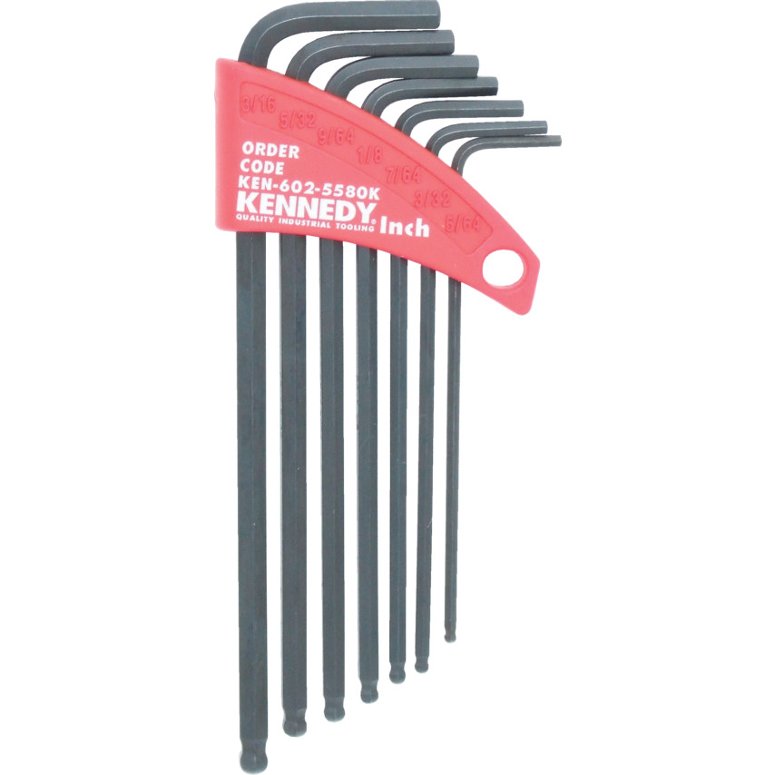Kennedy IMPERIAL L-WRENCH BALL DRIVER SET (7-PCE)