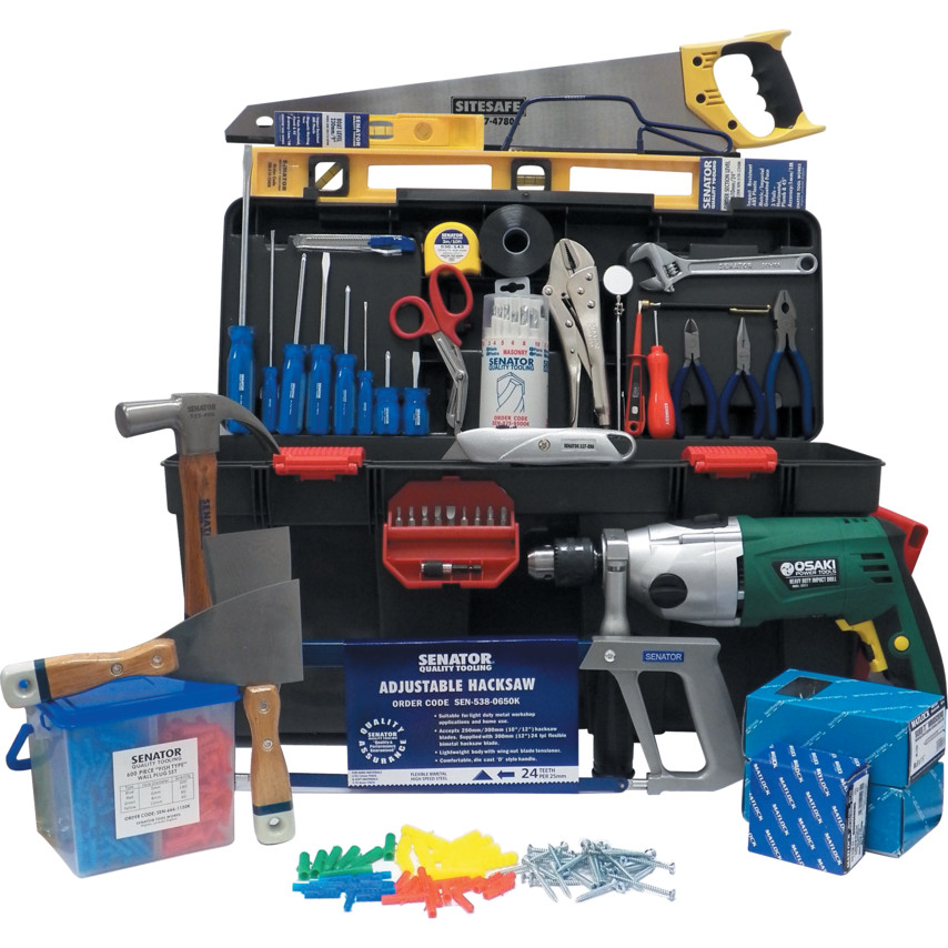 Senator HOME HANDYMAN TOOL KIT (61-PCE)